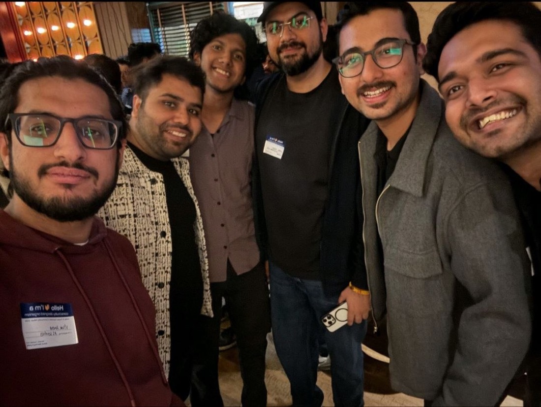 Community meetup selfie